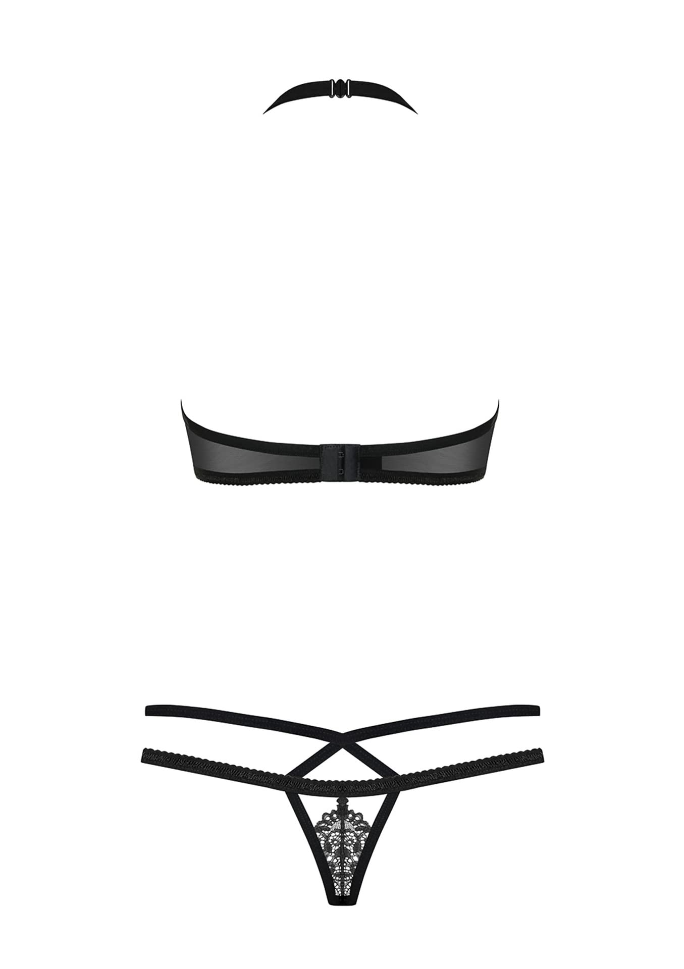 Obsessive 838-Set-1 Sets de productos eróticos Black S/M
