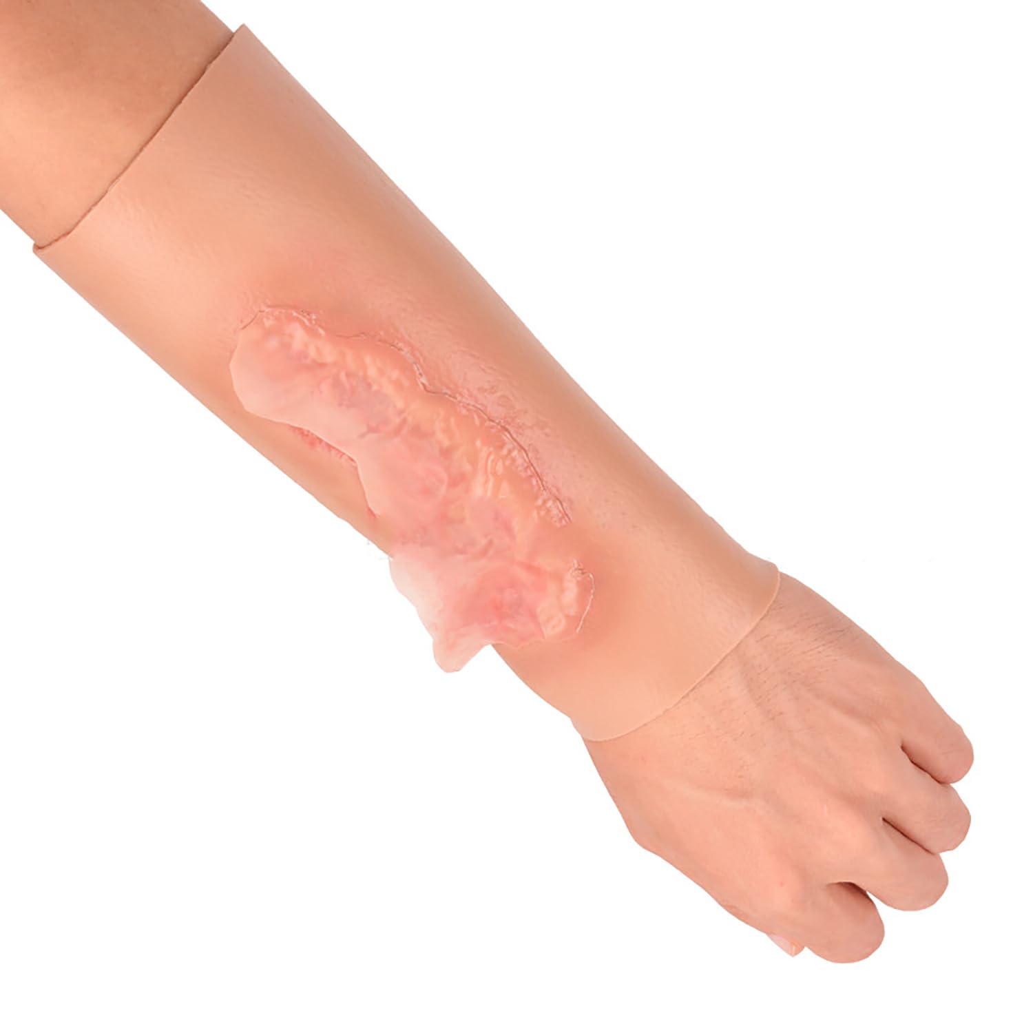 Abrasion Wundversorgung Training Sleeve, Wunde Packung Trainer, Wearable Trauma Hautmodell, Medizinische Ausbildung Modell, Wunde Reinigung Behandlung Modell, Für Medizinische Klassen, Arzt