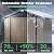 AECOJOY 6' x 4' Storage Shed, Metal Sheds & Outdoor Storage Clearance, Utility and Tool Garden Shed with Lockable Doors for Backyard, Patio, Outside Use