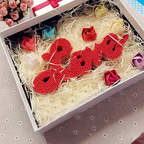 Twdrer 20Pack 14Oz/400G Multicolored Raffia Paper Crinkle Confetti Shredded Shreds For Tissue Paper Gift Wrapping,Craft Diy,Basket Packaging Filling,Easter Decoration #TOP6