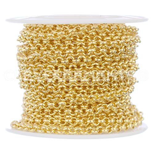 CleverDelights Bulk Rolo Chain - 1/8