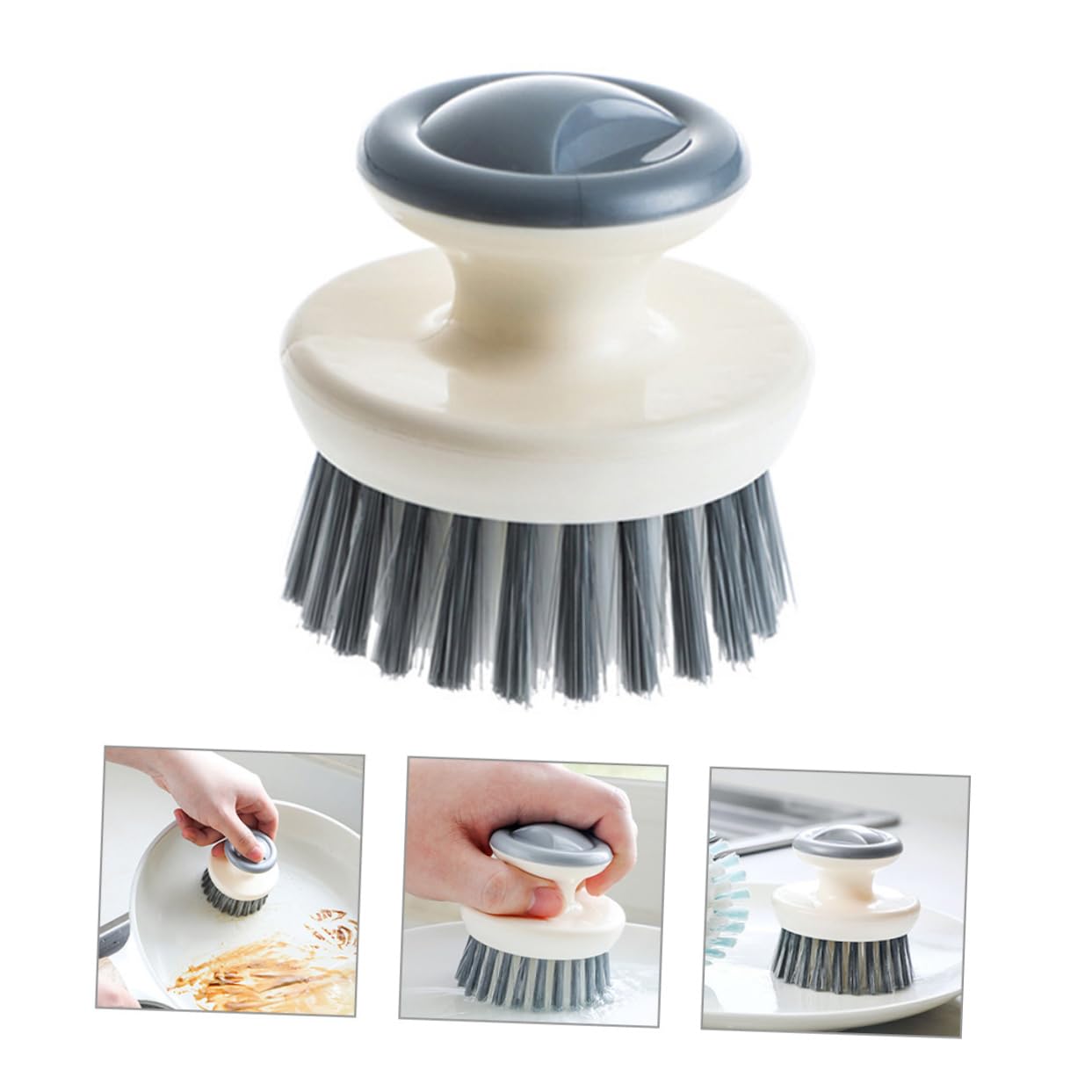 PRETYZOOM 10piezas Cepillo De Cocina Multifuncional Mango Ergonómico para Limpiar Ollas y Sartenes Resistente Al para Cocinas y Baños