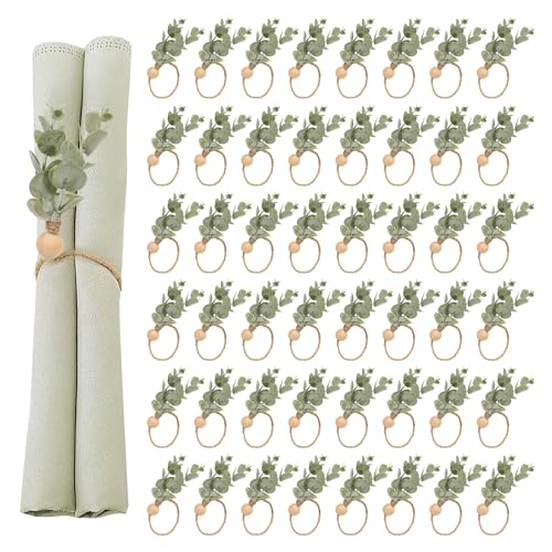 Defined Deco Napkin Rings - Set of 100, Rustic...