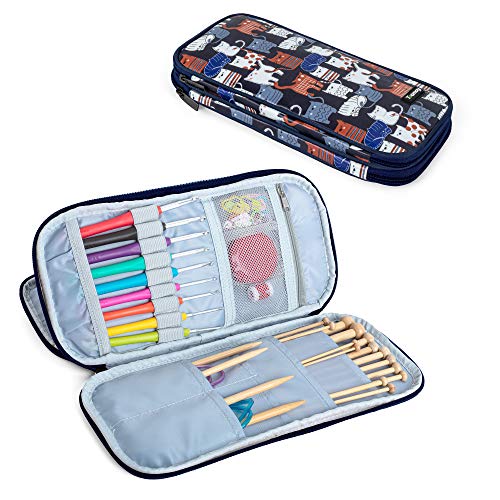 Teamoy Tunisian Crochet Hook Case