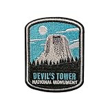 Vagabond Heart Devil’s Tower National Monument Iron On Patch
