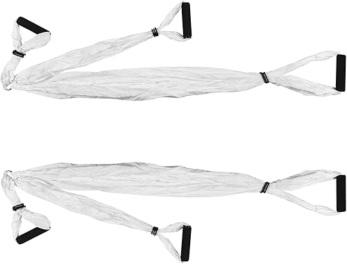 Miniatura 8 de Hamaca aérea de yoga 250x150cm98.43x59in columpio de tela de paracaídas para fitness de inversión