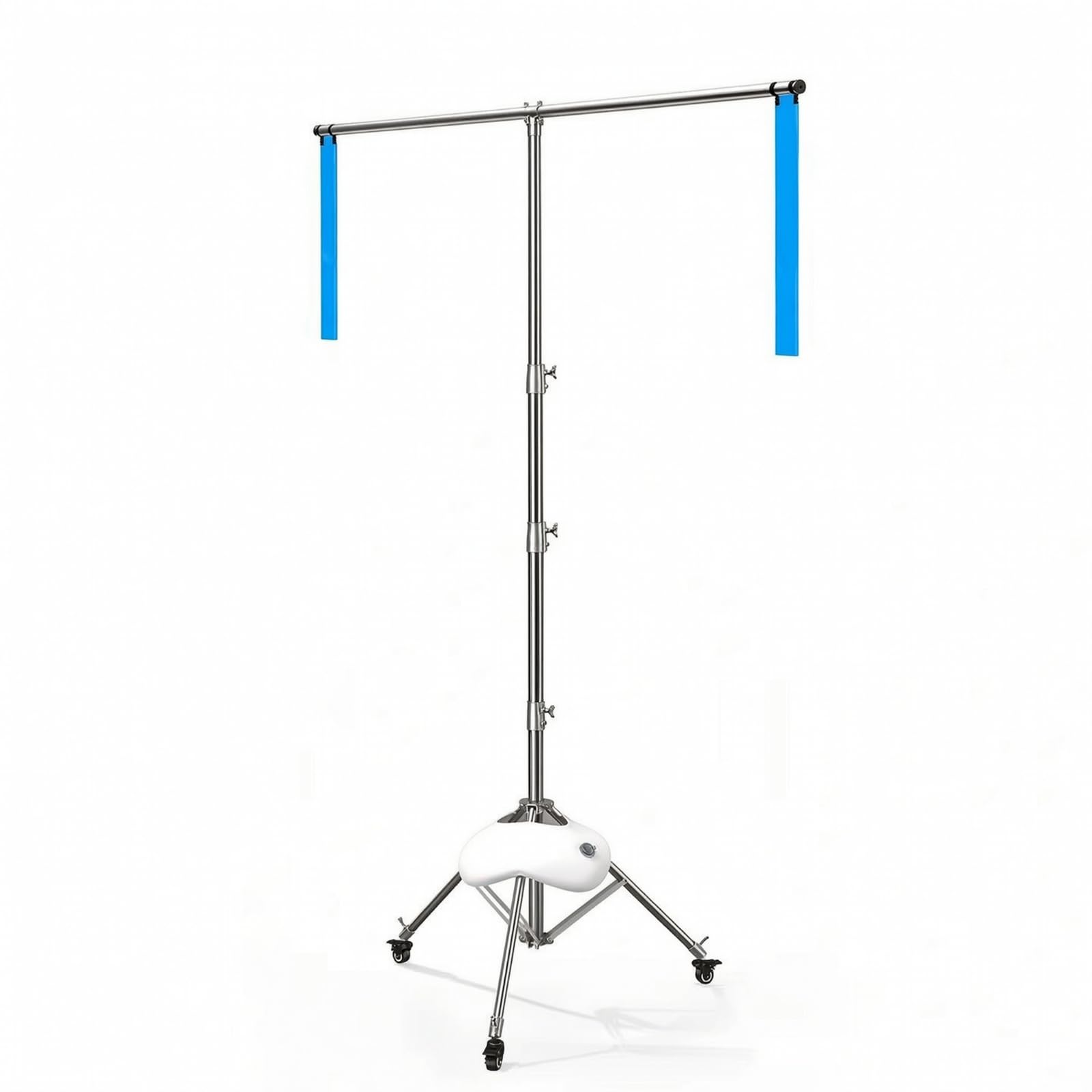 perfk Équipement Dentraînement Badminton avec, Modèle Phare pour Double, Entraîneur De Badminton 4,8 M, Sac D Eau 7 Kg, avec roulettes, Sac De Rangement Inclus