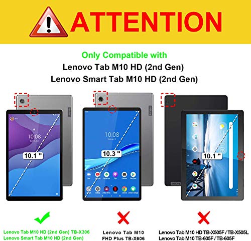 Bspring Case Compatible with Lenovo Tab M10 HD (2 Gen) 10.1" TB-X306X/TB-X306F - Image 2