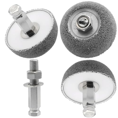 Roue de polissage pour pneu avec adaptateur de texture industrielle - 4