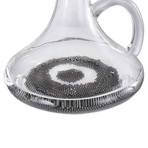 aquabook® Reinigungsperlen Edelstahl I1000 Reinigungskugeln für Flaschen Karaffen, Dekanter, Vasen, Glas, Kannen I… – Bild 6