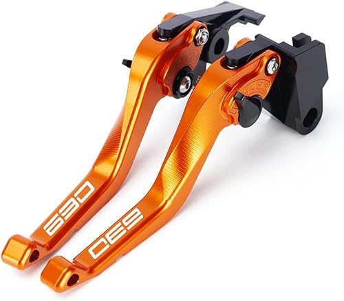 Miniatura 6 de Para KTM 690 Duke R 2014-2017 motocicleta aluminio Shorty freno embrague palancas 690duke r Accesorios (negro)