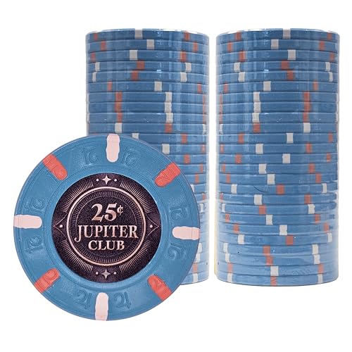 Playzaic Jupiter Club 43mm ����J�W�m�N���C�|�[�J�[�`�b�v | 11�O����XL�`�b�v | 100%�N���C���O�W���A���[�t�B�[���z�[���L���b�V���Q�[��&�n�C�X�e�[�N�X�g�[�i�����g�p | 50��(2���[��) ($0.25�u���[)