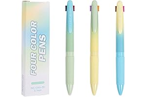 Discover Rapid Ordering and Enhanced Organization with 4 Colors in 1 Ballpoint Pens