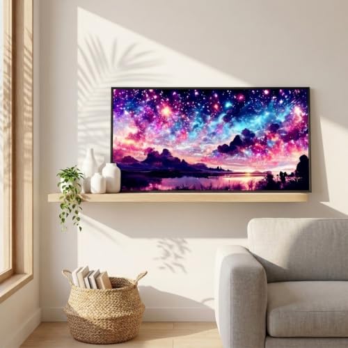 Image of HASTHIP Diamond Painting Kit 5D DIY Starry Night Canvas