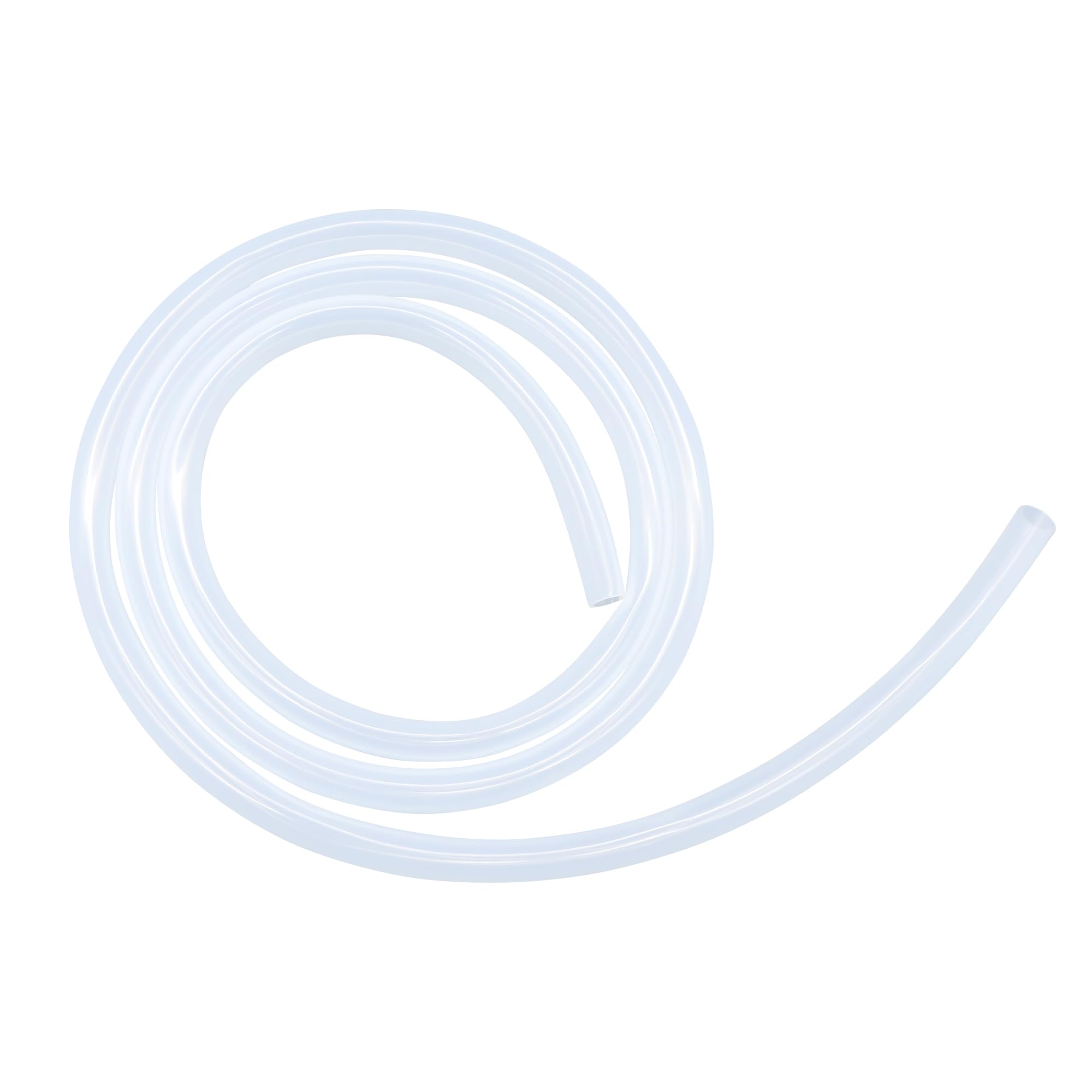 LAVMHAB Silicone Tubing Food Grade Hoses 7mm ID x 9mm OD 3m (9.8ft), Flexible Silicone Rubber Tubes Water Air Pipes