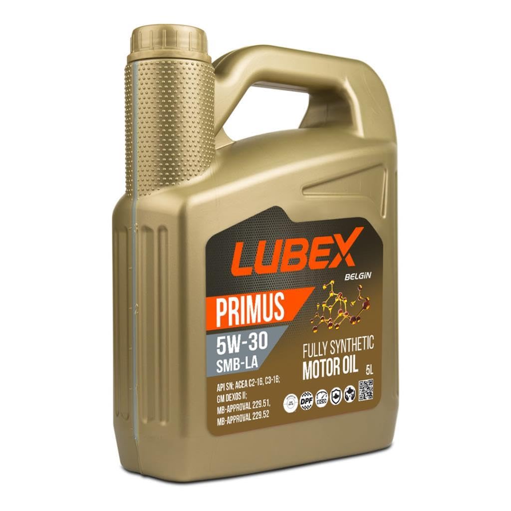 Lubex Primus SMB-LA 5W-30 5 Lt Tam Sentetik DPF'li Motor Yağı