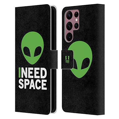 Protection Samsung S22 Ultra 5G Head Case Designs Étranger étui portefeuille cuir antichoc