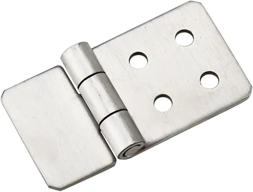 Hinge 304 Stainless Steel Industrial Electrical Equipment Cabinet Door Folding 1Pcs(304 SS Large Size)