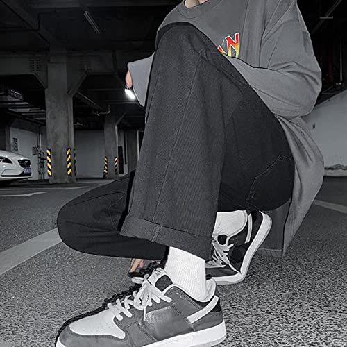 Jeans Herren Stretch Regular Fit Jeanshose Hose Denim Blau Outdoor Hosen Sweatpants y2k Open Leg Jogger Männer Hose Pants Vintage Loose Hip Hop – Bild 4