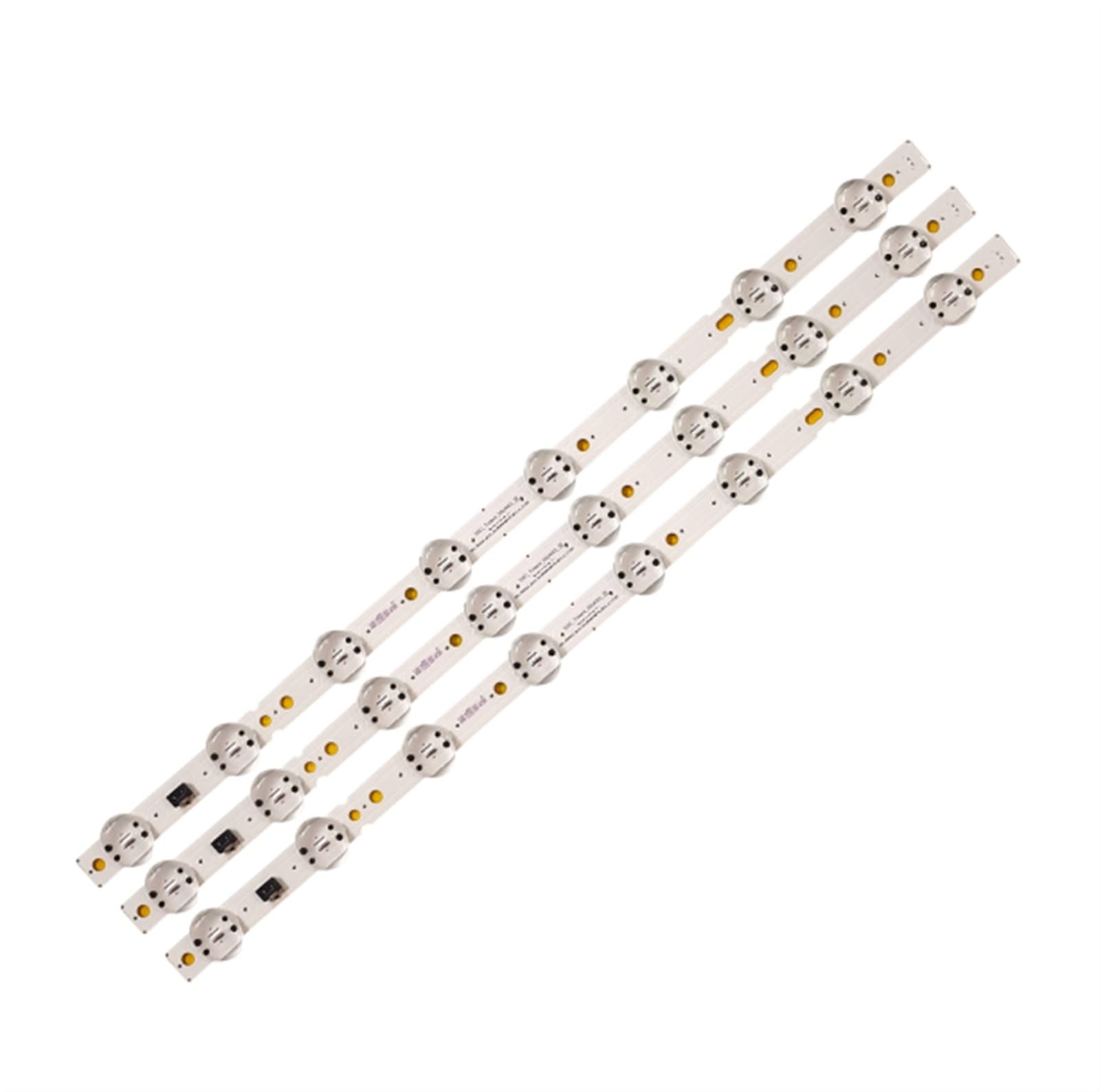 HASGTFM 3 Pezzi Barra LED Retroilluminazione Per LG 55UK6450/55UK6360 – Originale 8LED 6V Per Modelli Trident, Lunghezza 55 Pollici - 6