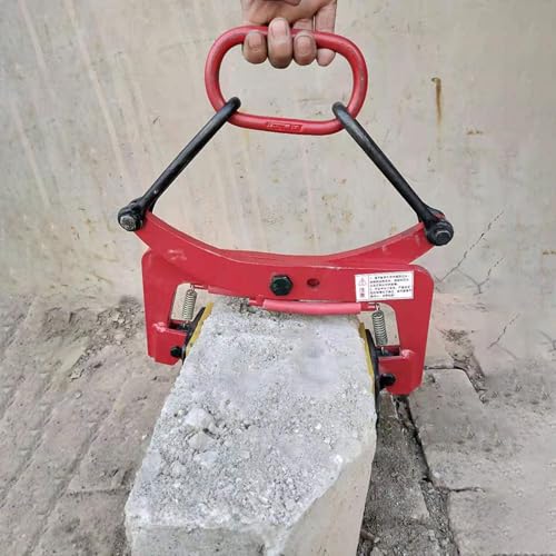 Pince de levage pour dalles évitant le glissement des blocs de granit de 12 à 22 cm