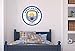 Produktbild Beautiful Game Manchester City Offizielles Wappen Set Wandsticker  MCFC Aufkleber Fußball Vinyl Poster Druck (120 cm)
