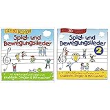 Die 30 besten Spiel- und Bewegungslieder & Die 30 besten Spiel-und Bewegungslieder 2 - Kinderlieder und Babylieder