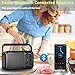 Radios Portable AM FM Shortwave, Retro Bluetooth Speaker Excellent Reception, Support TF Card/USB Play, Large Dial Battery or USB Powered Easy to Use Indoor, Outdoor, Travel & Storms