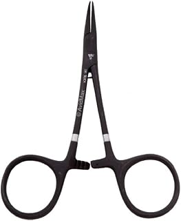 Dr. Slick Spring Creek Clamp, 5", Black, Curved