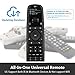 SofaBaton U1 Universal Remote with OLED Display and Smartphone APP, All in One Universal Remote Control for up to 15 Entertainment Devices, Compatible with Smart TVs/DVD/STB/Projector so on