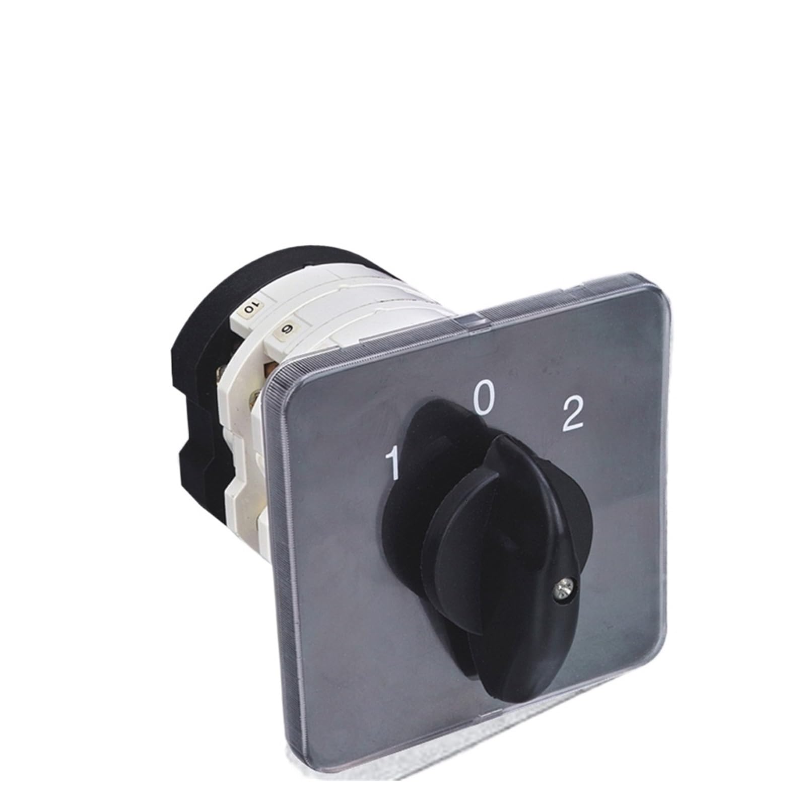 ZDVHOMCB Cam Switch YMZ12-50/3 Dual Power Control 3 Positions Silver Latching 50A 690V 3 Poles Rotary Changeover Interuptor