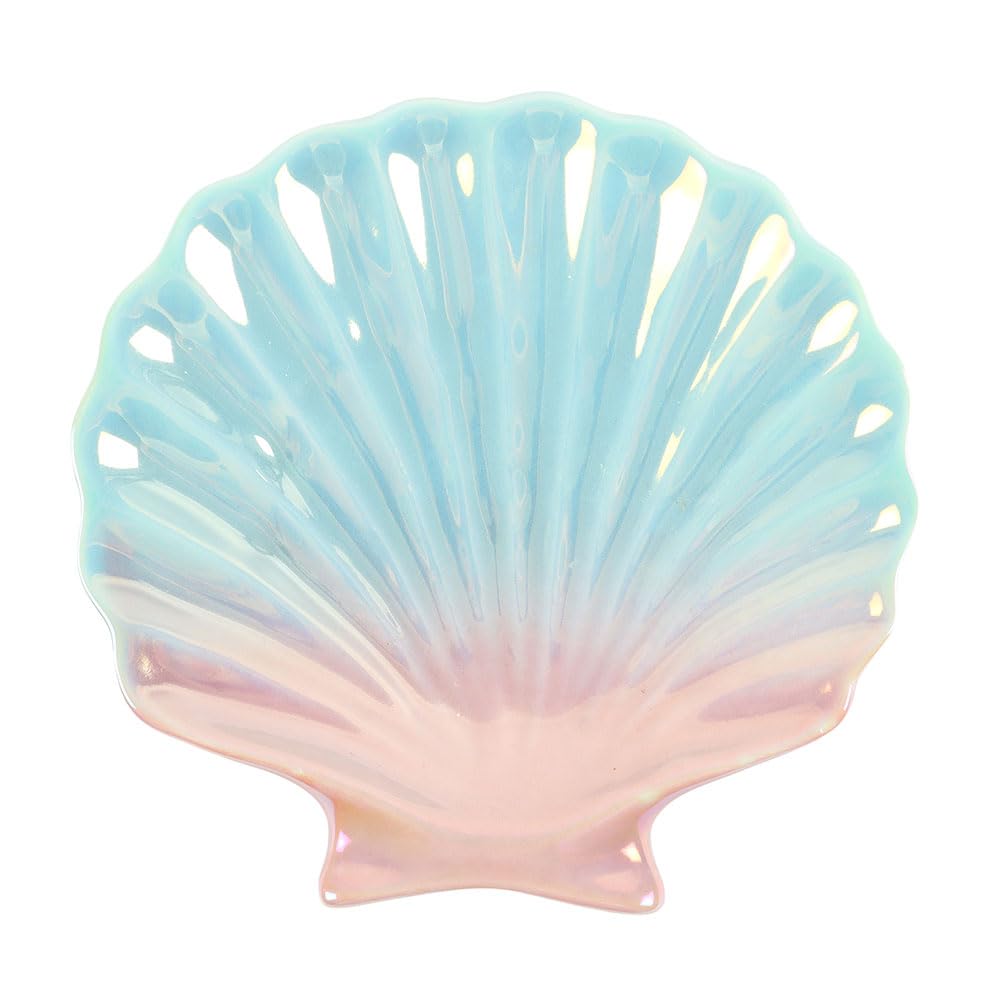 Iridescent Shell Trinket Dish | Decorative Shell Design Tray