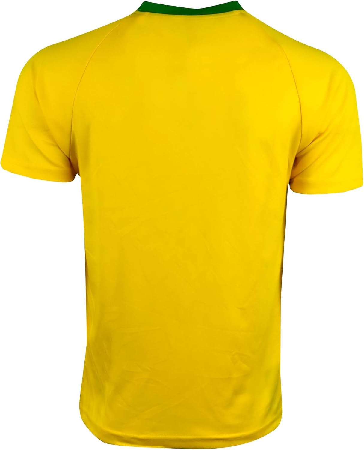 Icon Sports Men's Brasil Performance Jersey, Adult Sizes Brazil Soccer Shirt, Brasil Short Sleeves Tee Shirt - Image 5