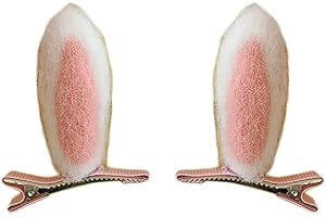 Festive Bunny Ear Clips