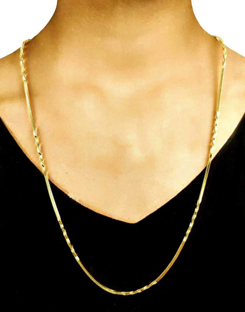 YANTRAM VEDIC PRODUCTS Gold Plated chain unique designe Chain for men and women good looking (B09B3Y34N3) Amazon Price History, Amazon Price Tracker