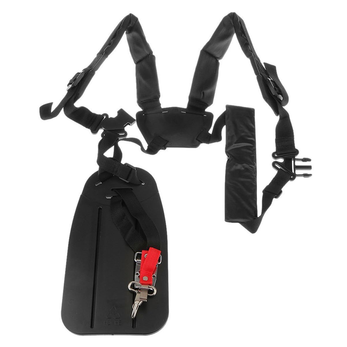 Cinghia Imbracatura Doppia Spalla Tagliaerba Regolabile con Bretella Imbottita per Decespugliatore e Pruner Cintura Lavoro Comfort per Prolungato