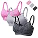 Womens Seamless Nursing Bra Breastfeeding Bra with Remove Bra Pads Extenders