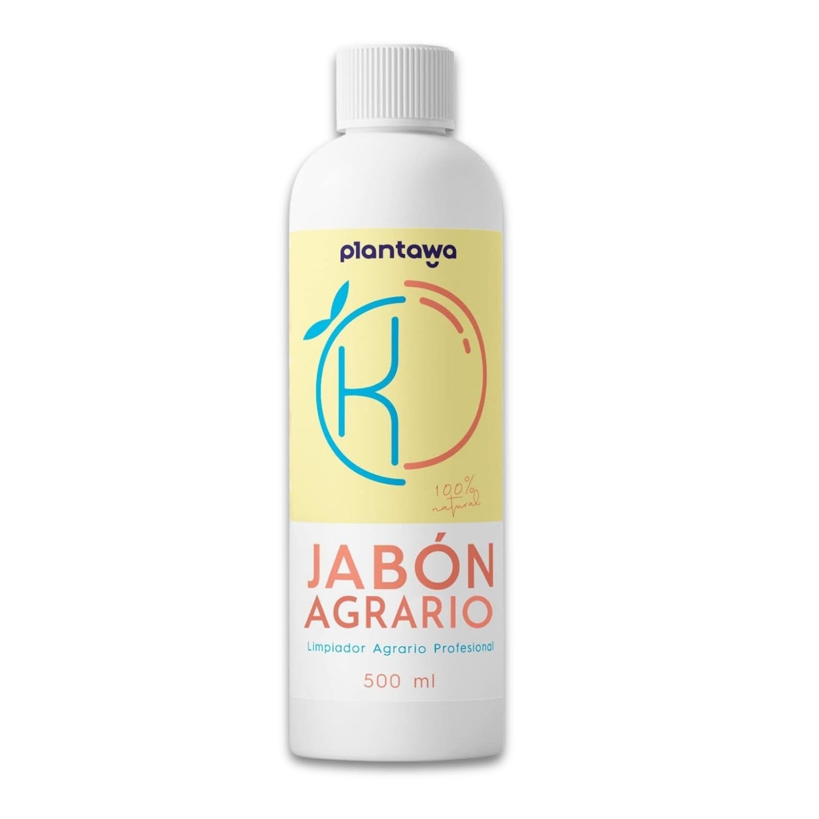 Sapone Molle Di Potassio PLANTAWA 5L, Concentrato E Naturale, Multiuso Per Interno/esterno, Facilmente Solubile, Formula Vegetale