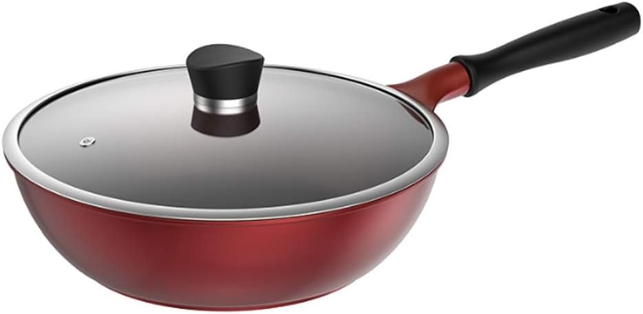 Temperature Change Non-stick Frying Pan Steak Pan no Fumes Kitchen Cookware Use for Gas Induction Cooker