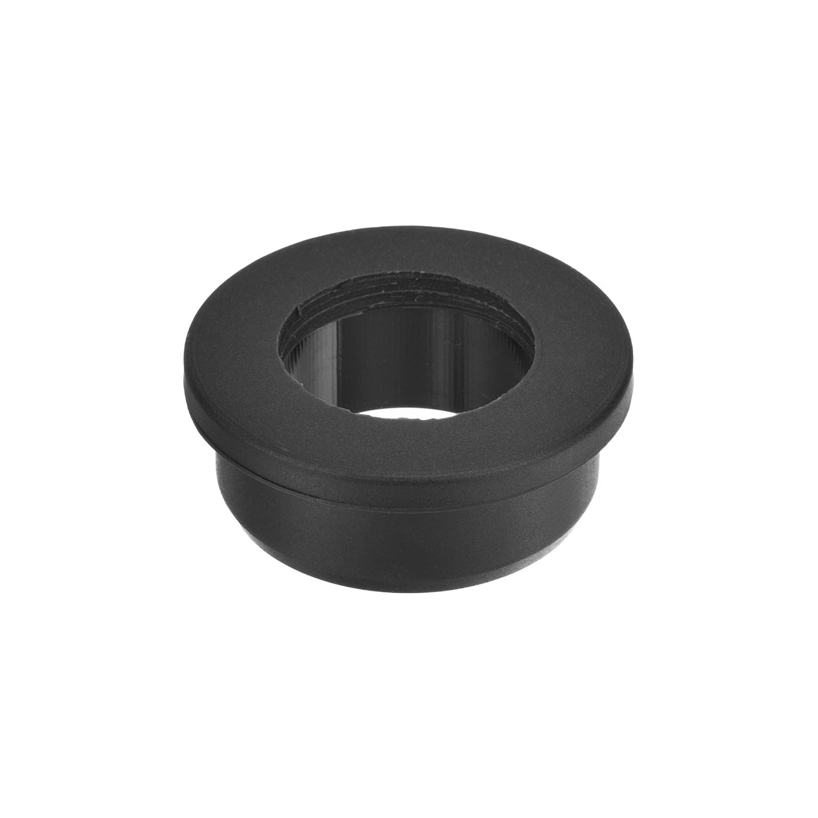 Unifizz 1Pcs Rubber Grommet 35mm Drill Hole, 25mm ID Hole Top Hat Grommet Black Silicone Hole Plug Gasket for Automotive, Machinery and Wiring Applications