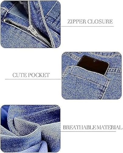 Obormi Cropped Jeans, Curvahouse High Waisted Stretchy Denim Pants for Womens, Tummy Control Cropped Wide-Leg Jeans3