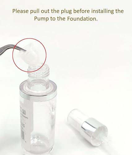 Miniatura 5 de Bomba de base de repuesto para Neutrogena Hydro Boost Hydrating Tint Foundation (2 unidades)