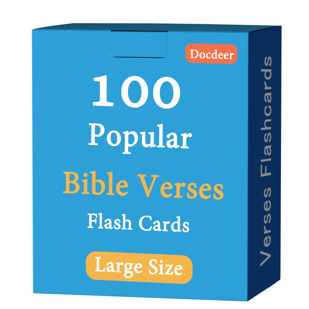 Amazon.com: 100 Memory Bible Verses Flash Cards (NIV, KJV) : Toys & Games amazon-com-100-memory-bible-verses-flash-cards-niv-kjv-toys-games
