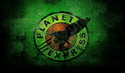 HiddenSupplies.com Futurama Planet Express Green Playmat + Free RFG Standard Size Sleeves 75 Count