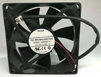 Cooling Fan 12V 90mm 9025 for AS9025L12 0.19A 90x90x25mm Cooling Fan