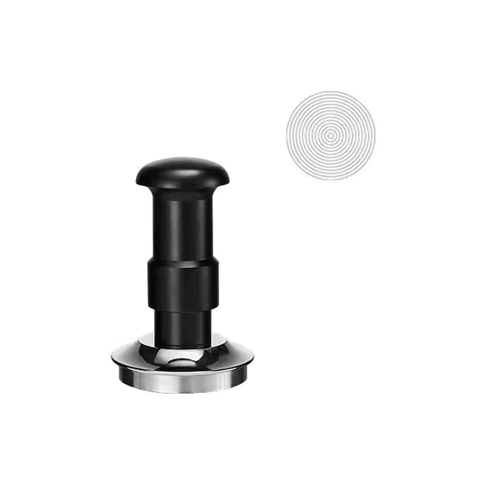 Doppio meccanismo a molla in acciaio inox pressacaffè espresso con manico ergonomico accessorio da cucina accessorio da cucina