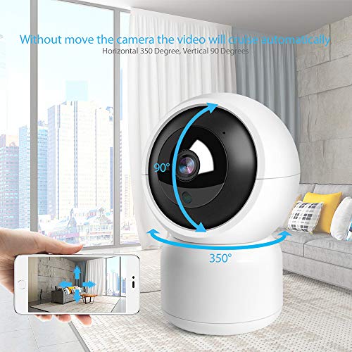 Image of OKOS 1080p Dome 360 WiFi Security Camera Surveillance System with Motion Detection, Smart AI Alerts, Night Vision, Two-Way Audio | Cloud /Local Storage Available | Compatible with Alexa and Google