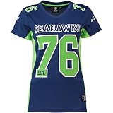 Fanatics Seattle Seahawks NFL Majestic Players Poly Mesh T-Shirt Women Collection - S
