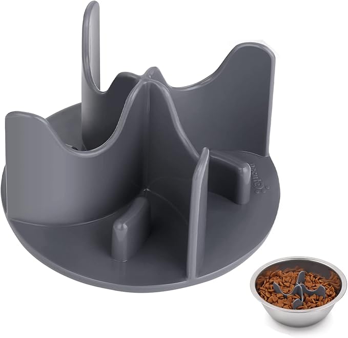 pecute Slow Feeder Insert, Slow Feeding Dog Bowl Insert with Strong