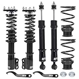 BFO Coilovers for Ford Mustang Base/GT SN95 1994-2004, Height Adjustable Coilovers Suspension Kit, Preset Damping Shock Absorber Struts, Lowering Kit Blue